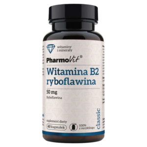 Witamina B2 -energia, skóra, migrena stop
