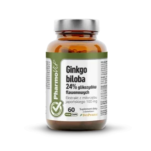 Ginkgo biloba standaryzowany 24% glikozydów