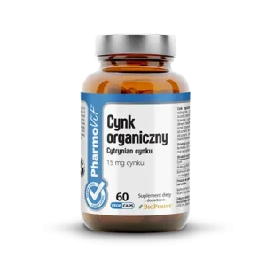 CYNK ORGANICZNY  DOBRZE PRZYSWAJALNY 15 MG   60 KAPS