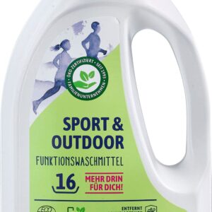 Bezpieczny Płyn do prania Sport/Outdoor, 750 ml Usuwa nieprzyjemny zapach potu z ubrań sportowych