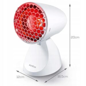 Lampa IR na podczerwień Lecznicza 100W z okularami ochronnymi w komplecie