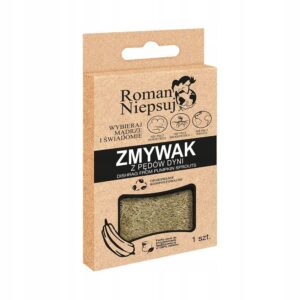 ZMYWAK Z PĘDÓW DYNI 100% naturalnego włókna roślinnego.