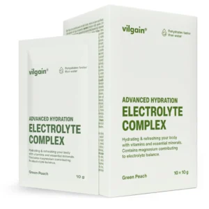 Kompleks elektrolitów – 100 g (10 x 10 g) – z magnezem wspomagającym równowagę elektrolitową, rozpuszczalny napój hipotoniczny, w saszetkach ułatwiających stosowanie