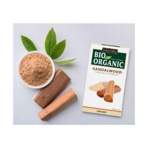 Maseczka do twarzy z proszkiem z Drzewa Sandałowego, Multani Mitti, Kalaminą i Migdałami, 200 g W 100% czysty i naturalny proszek.