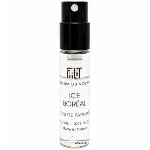 Ekskluzywna ekologiczna woda perfumowana, zapach: Ice - Boreal, pojedyncza próbka 1,5 ml